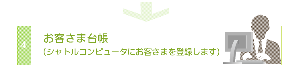 お客様台帳作成